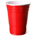 Red American Party Cups 18oz - Pack of 10