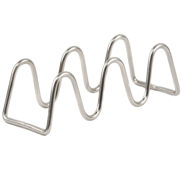 Wire Taco Holder Stainless Steel - 2-3 Slots