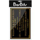 25ml Weights & Measures Act Law Sign - BarBits.co.uk