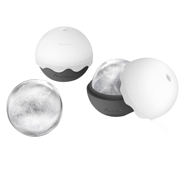Silicone Ice Ball Moulds - Set of 2
