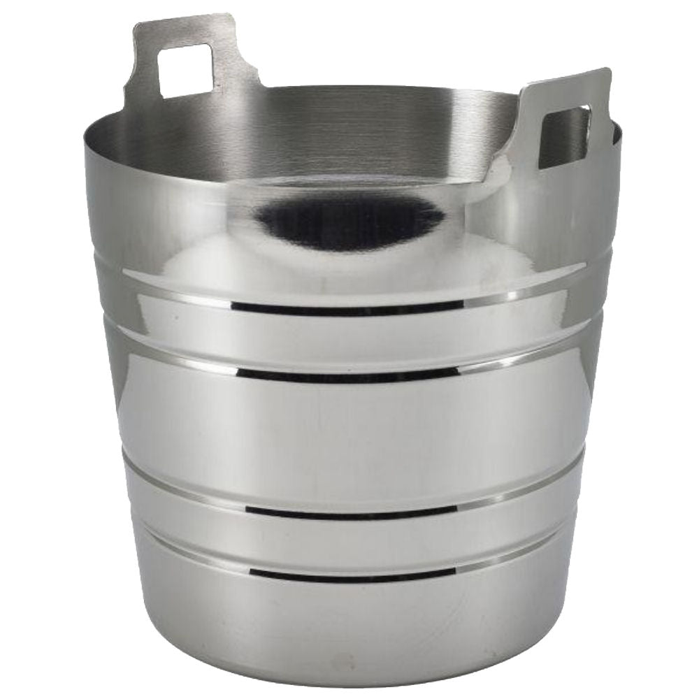 Stainless Steel Wine Bucket with Integral Handles