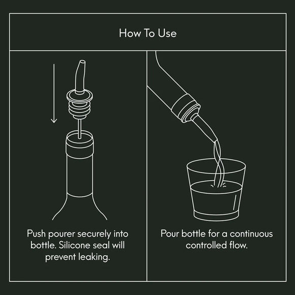 Freeflow Spirit Pourer - Stainless Steel