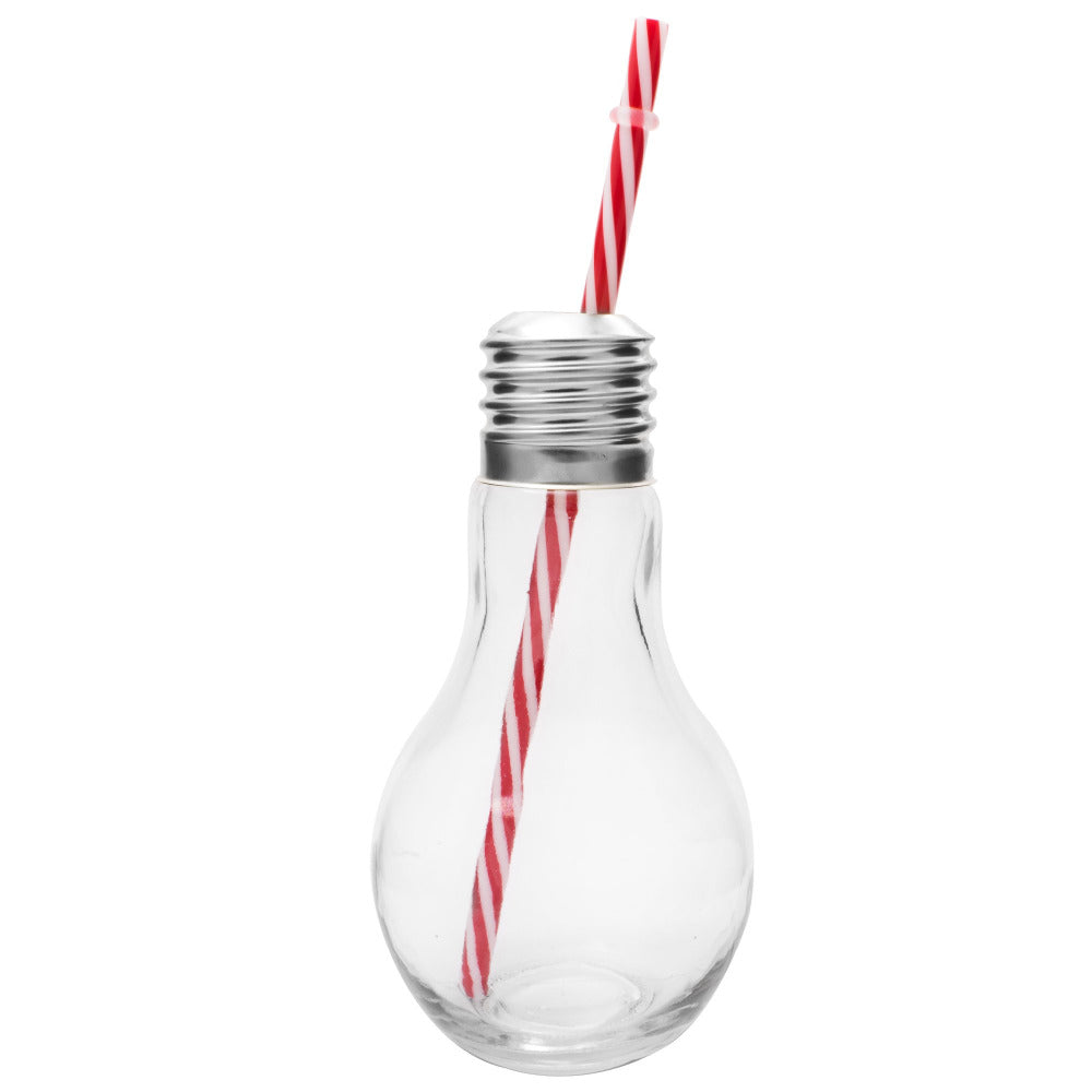 Light Bulb Drinking Jar - Set of 4