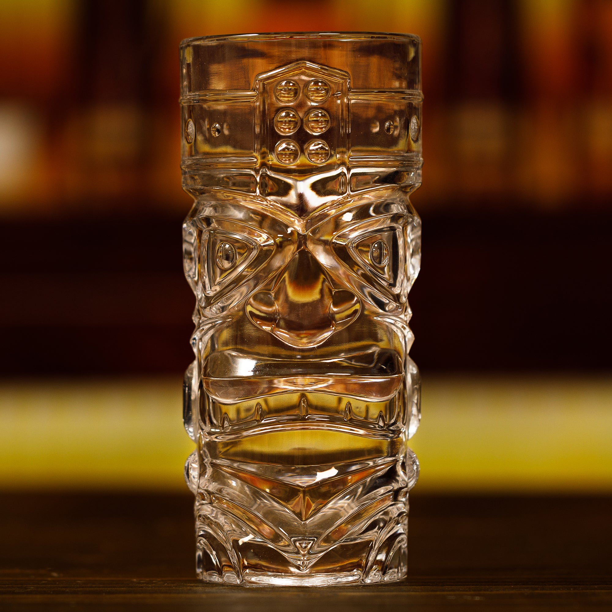 Tiki Head Hiball Cocktail Glasses - Pack of 4