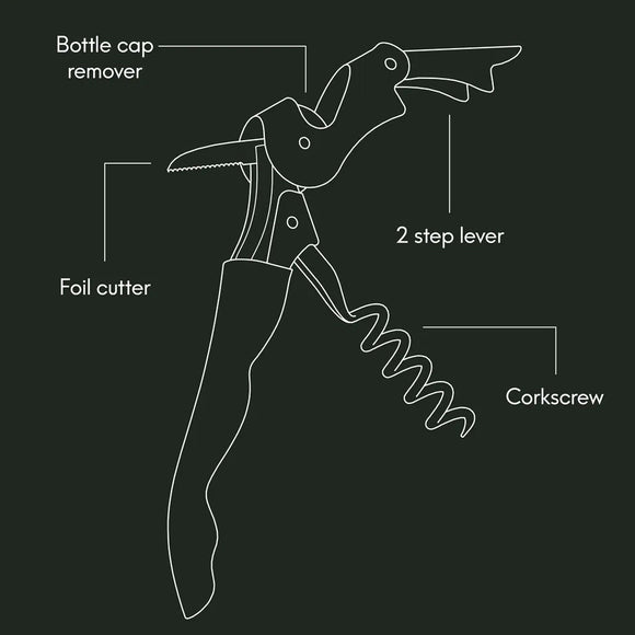 Double Reach Corkscrew - Yellow