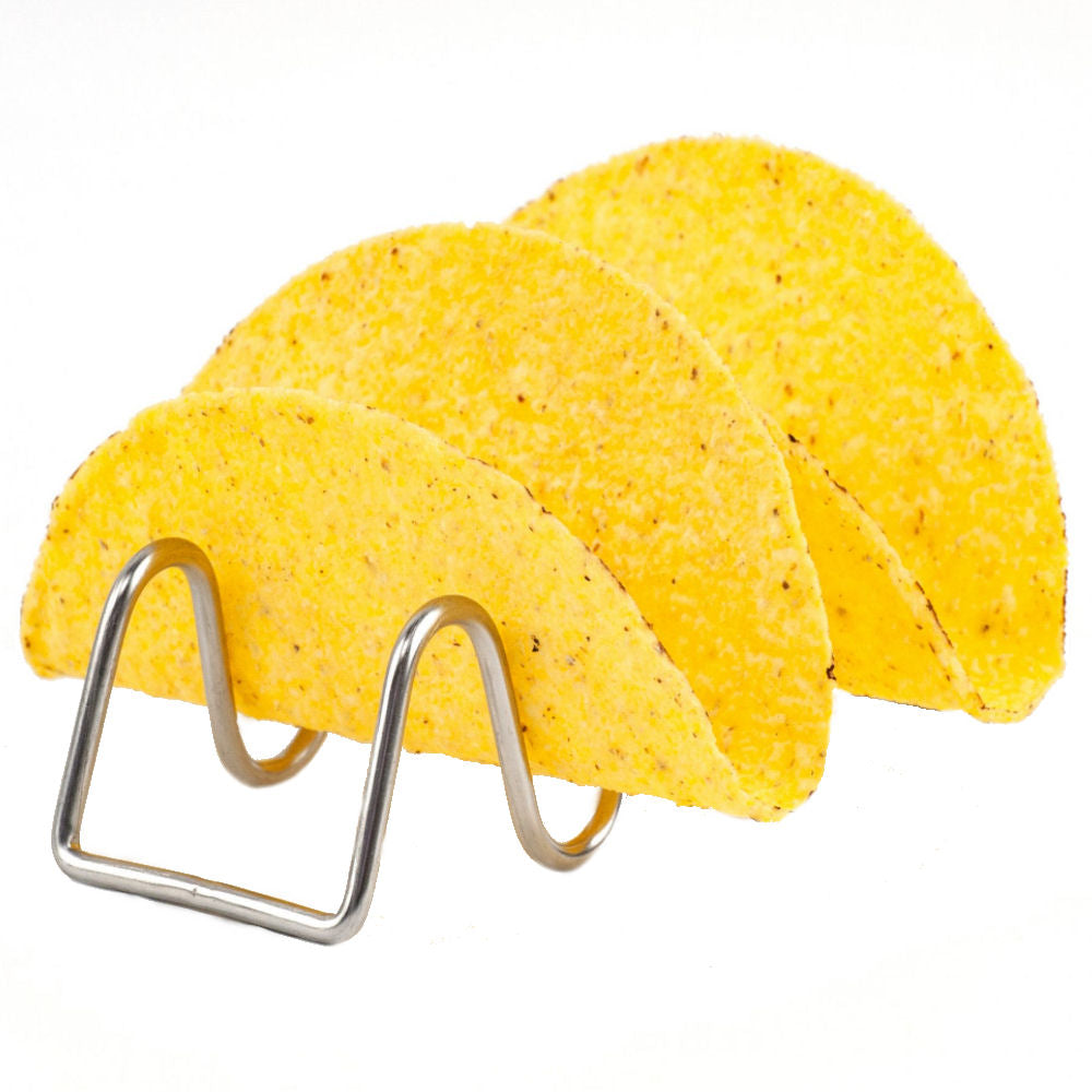 Wire Taco Holder Stainless Steel - 2-3 Slots