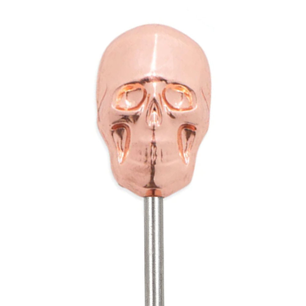 Copper Skull Garnish Picks - Pack of 4 - 0