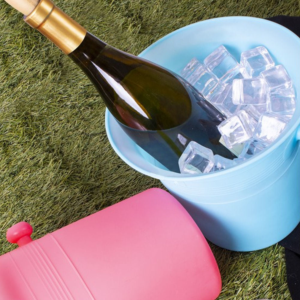 Plastic Wine Bucket - Blue - 0