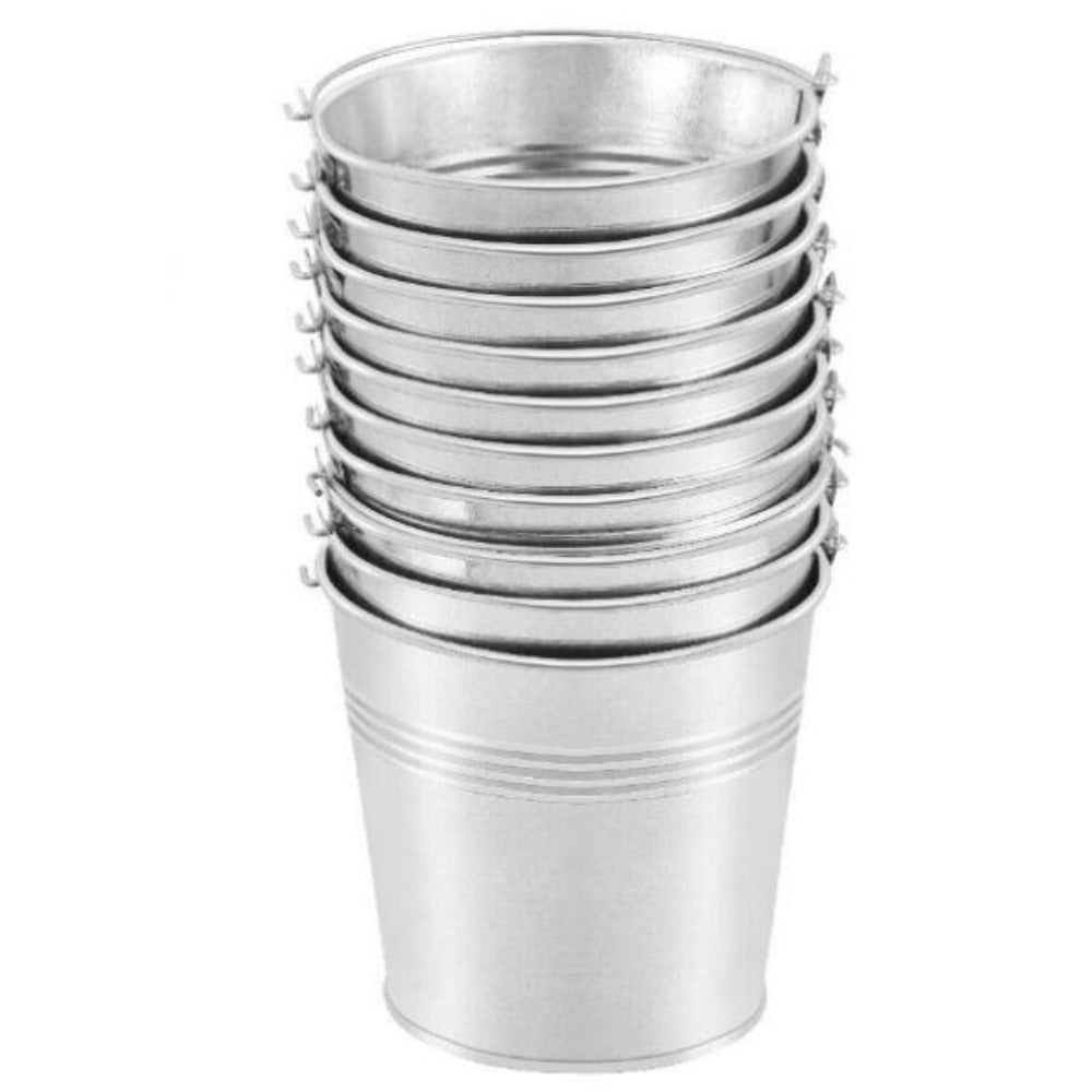 Galvanised Steel Serving Bucket 10cm