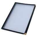 A5 Black American Style Menu Cover - 4 Page-3