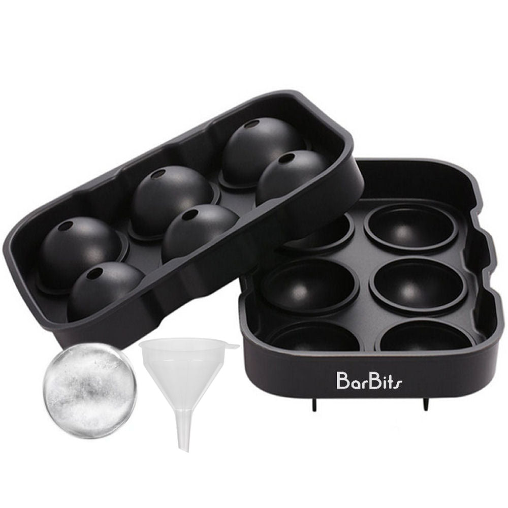 BarBits Black Silicone Ice Ball Mould