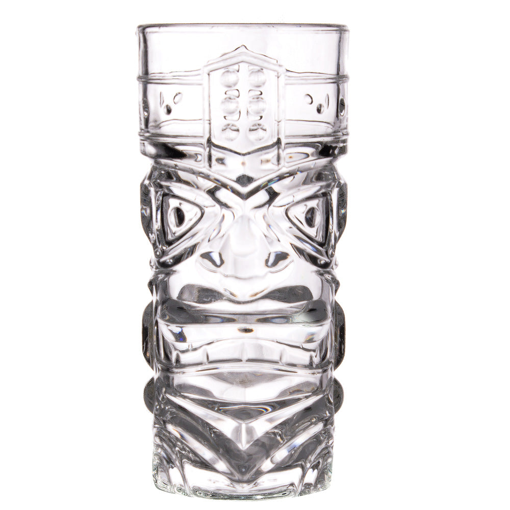 Tiki Head Hiball Cocktail Glasses - Pack of 4
