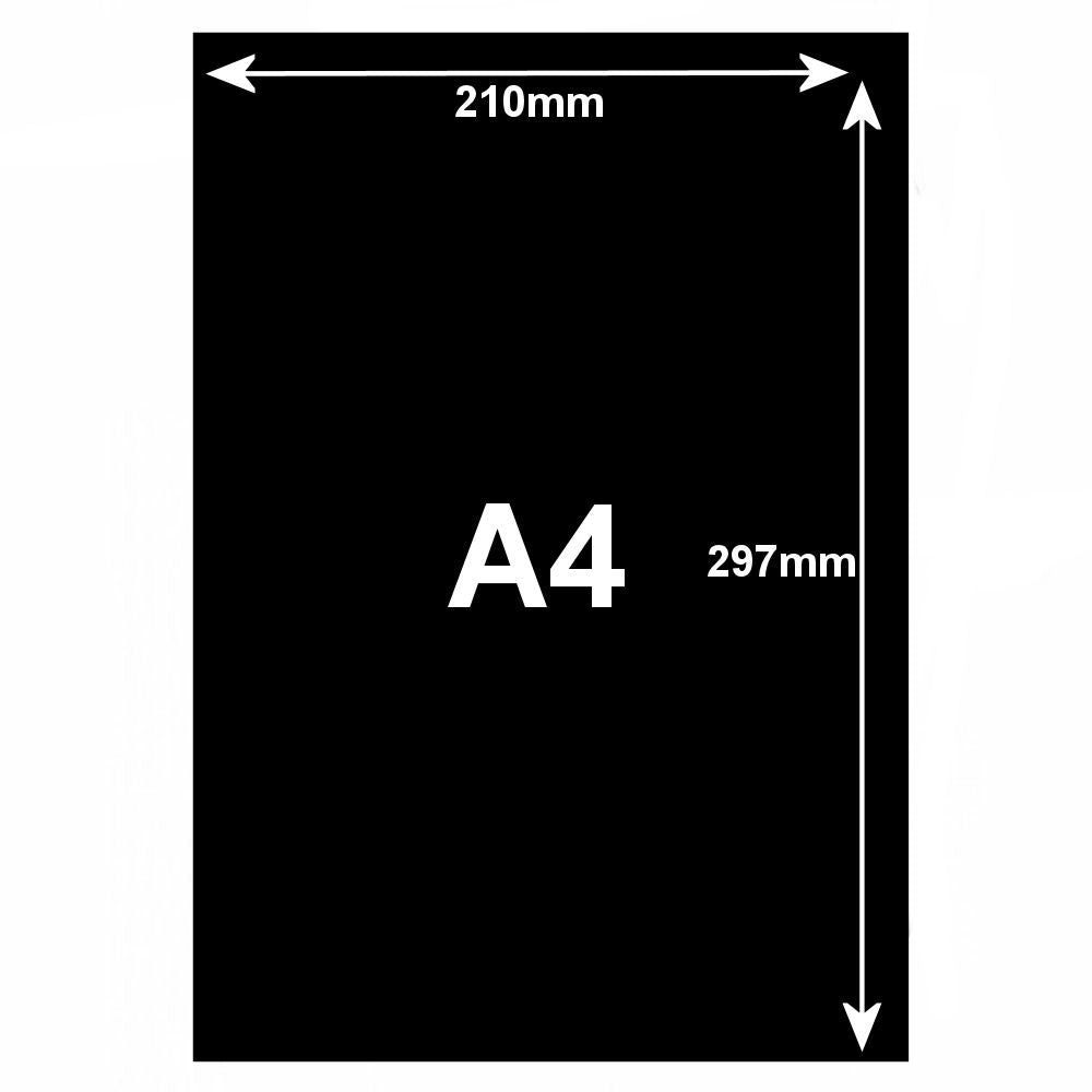 BarBits A4 Foamex Menu Easel Board