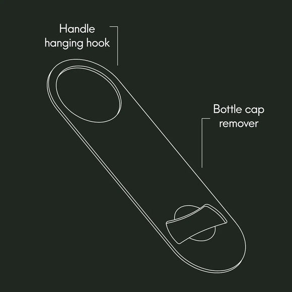 Bar Blade Bottle Opener - Stainless Steel