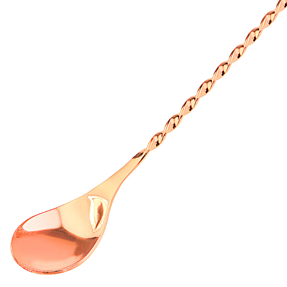 Classic Cocktail Spoon With Masher 27cm - Copper - 0