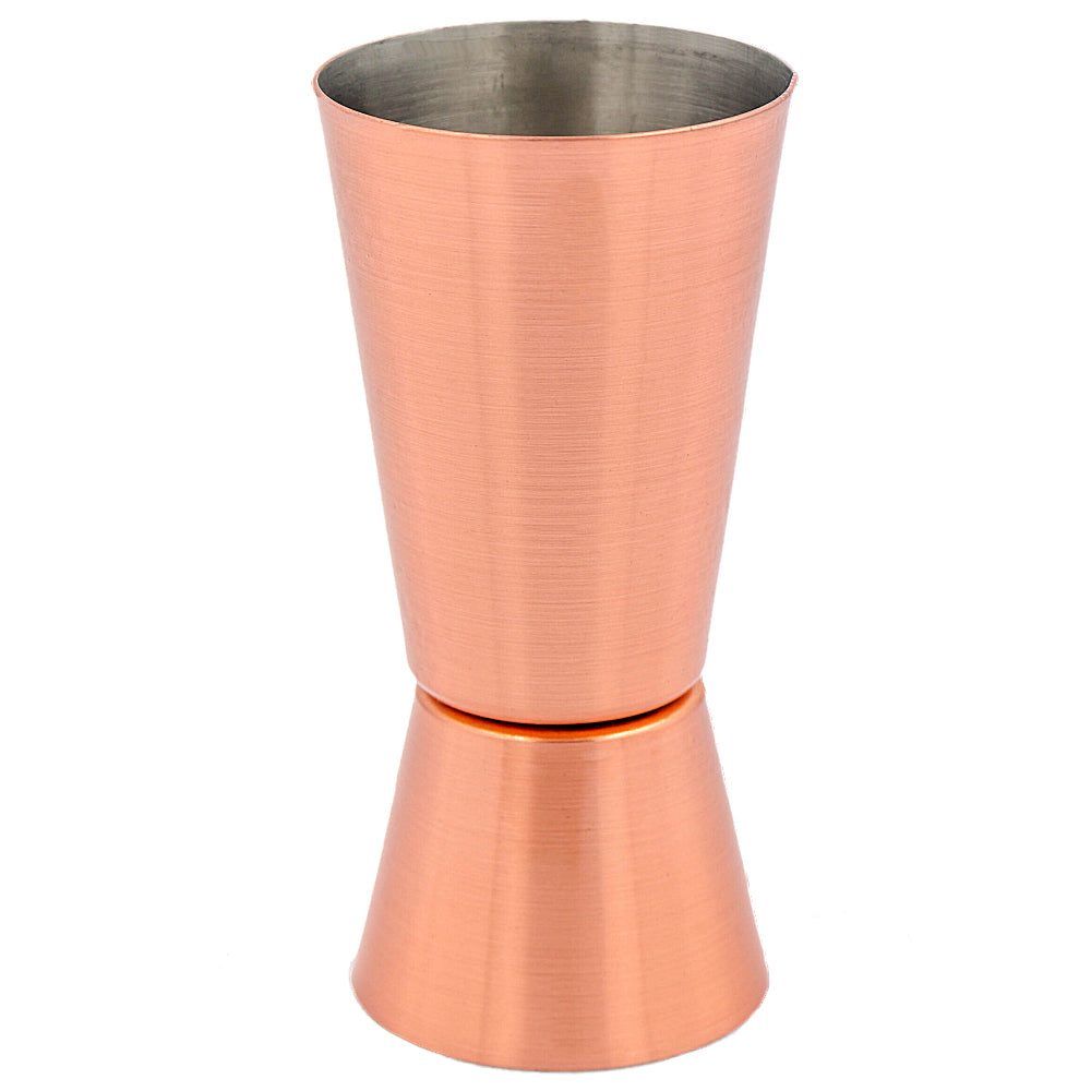 Double Sided Jigger - 25ml & 50ml - Copper