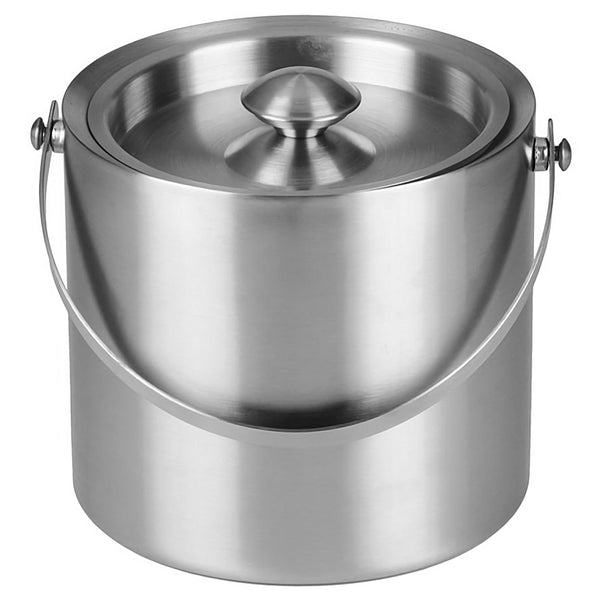 Ice Bucket With Carry Handle - Stainless Steel