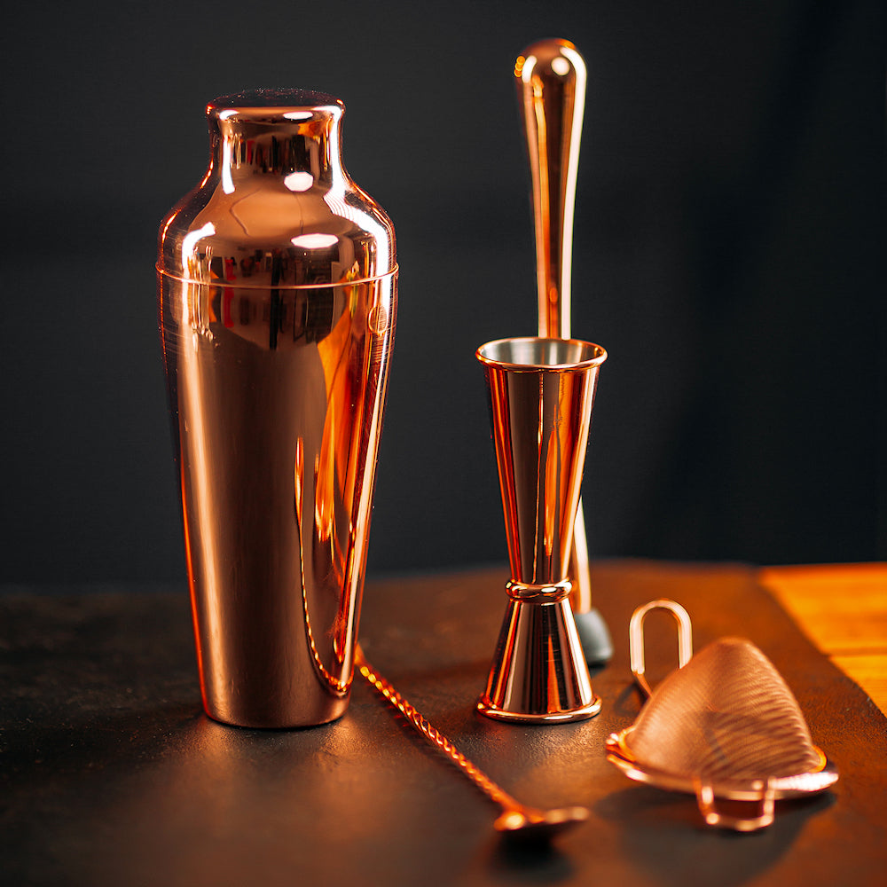 Jigger Measure 25ml & 50ml - Copper Plated