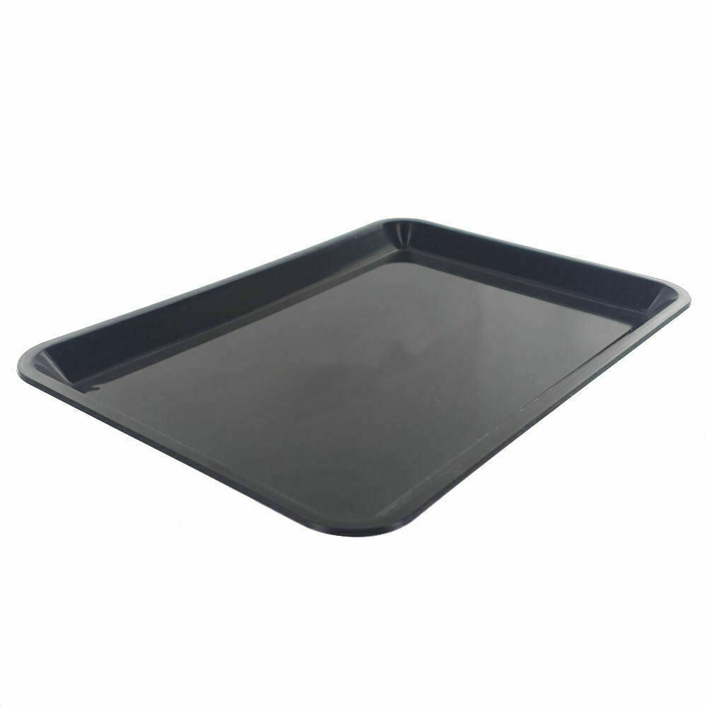 Black Plastic Tip Tray - Plain - 0