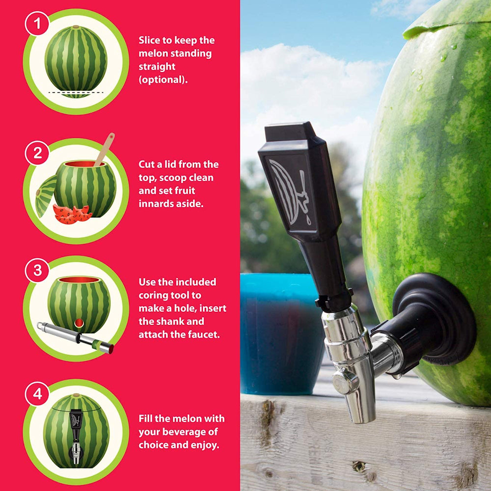 Pumpkin & Watermelon Keg Tap Kit