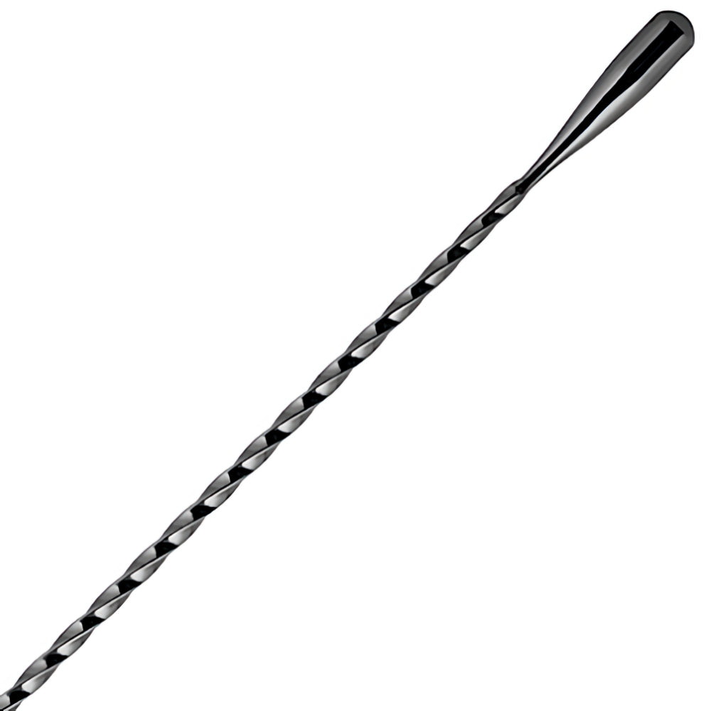 Round End Bar Spoon 28cm - Gunmetal - 0