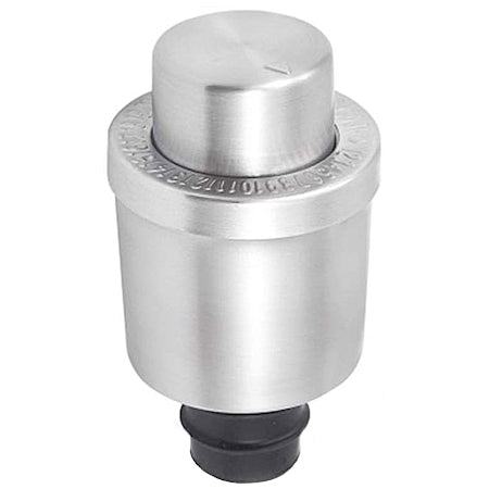 Vacuum Wine Stopper With Dial - Stainless Steel