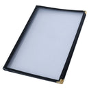 A4 Black American Style Menu Cover - 4 Page - BarBits.co.uk