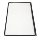 A4 Black American Style Menu Cover - 1 Page-1