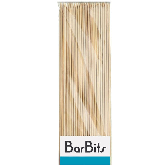 Bamboo Kebab Skewers 8" - Pack of 100 - BarBits.co.uk
