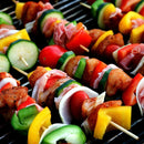 Bamboo Kebab Skewers 8" - Pack of 100 - BarBits.co.uk
