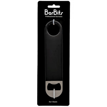 Bar Blade Bottle Opener - Black Vinyl - BarBits.co.uk