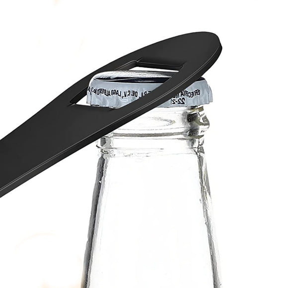 Bar blade with pourer remover black stainless steel tool - BarBits.co.uk