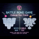 Battle Pong Game - 18 Piece Set - BarBits.co.uk