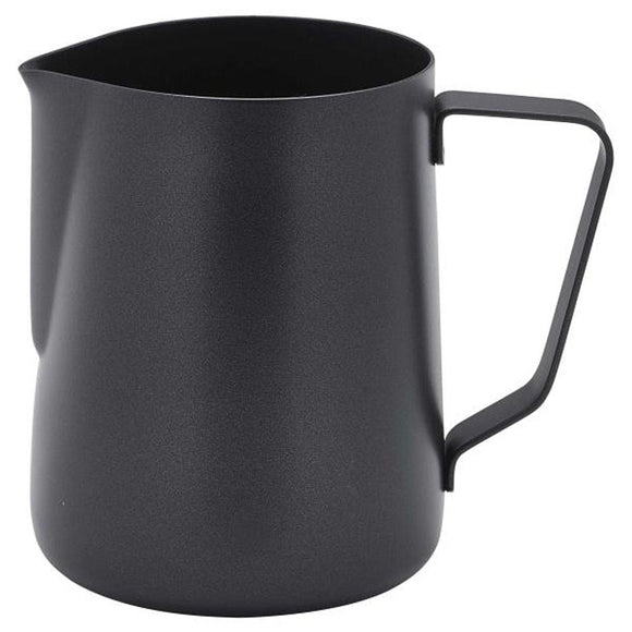 Black Milk Frothing Jug 400ml - BarBits.co.uk