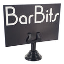 Black Mini Table Sign - 38mm-4