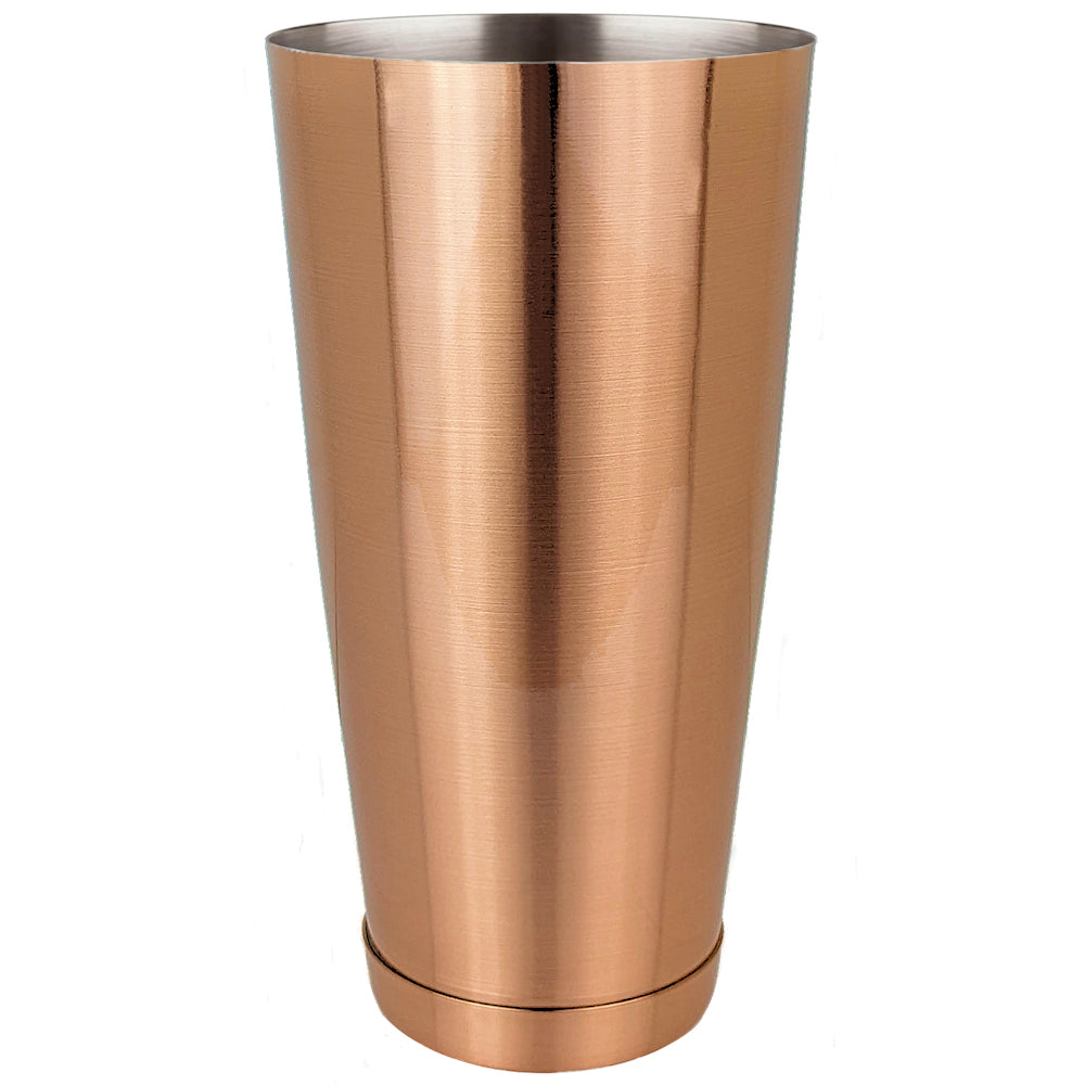 Boston Cocktail Shaker Tin 28oz - Brushed Copper