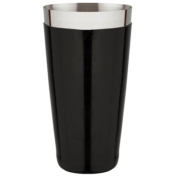 Boston Cocktail Shaker Tin 28oz - Black Vinyl - BarBits.co.uk