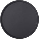Round Non-Slip Tray Black 11"-1