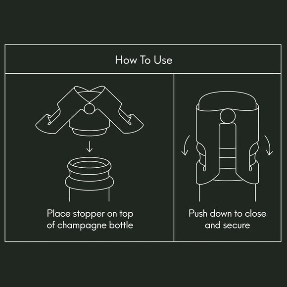 Champagne Stopper - Copper Plated - BarBits.co.uk