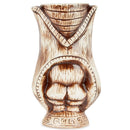 Ceramic cheeky kane tiki mug 400ml brown novelty bar mug for serving cocktails juices or soft drinks - BarBits.co.uk