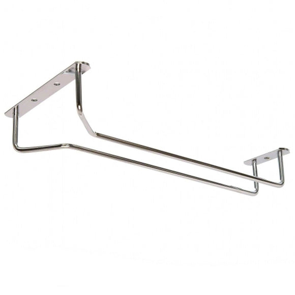 Chrome Plated Glass Hanger - 10inch - BarBits.co.uk