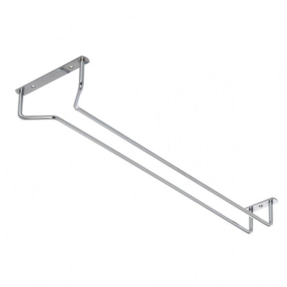 Chrome Plated Glass Hanger - 16inch - BarBits.co.uk