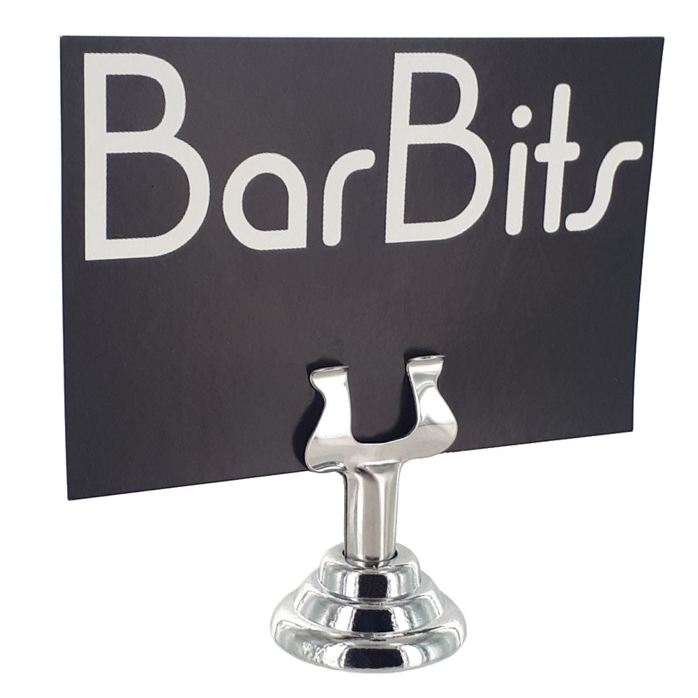 Mini Chrome Table Sign - 38mm