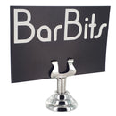 Mini Chrome Table Sign - 38mm-4