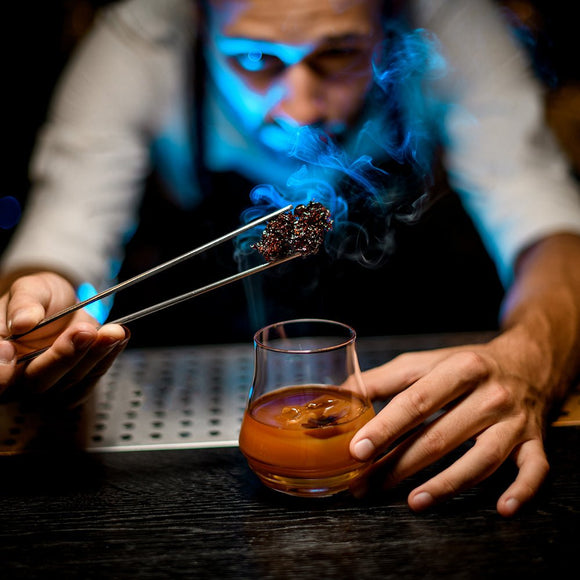 Cocktail Garnish Tweezer Tongs 250mm - BarBits.co.uk