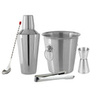 Cocktail Making Gift Set Stainless Steel - 5 Piece - BarBits.co.uk