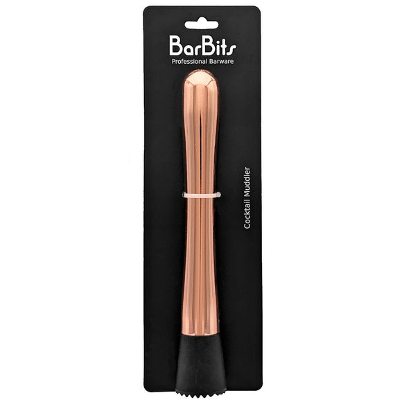 Cocktail Muddler 20.5cm - Copper Plated - BarBits.co.uk