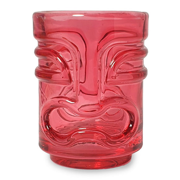 Coloured Tiki Shot Glasses - Set of 4 - BarBits.co.uk