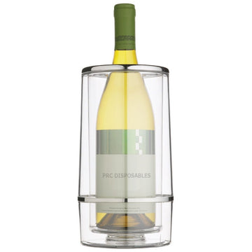 Double Walled Wine Bottle Cooler - Plastic - BarBits.co.uk