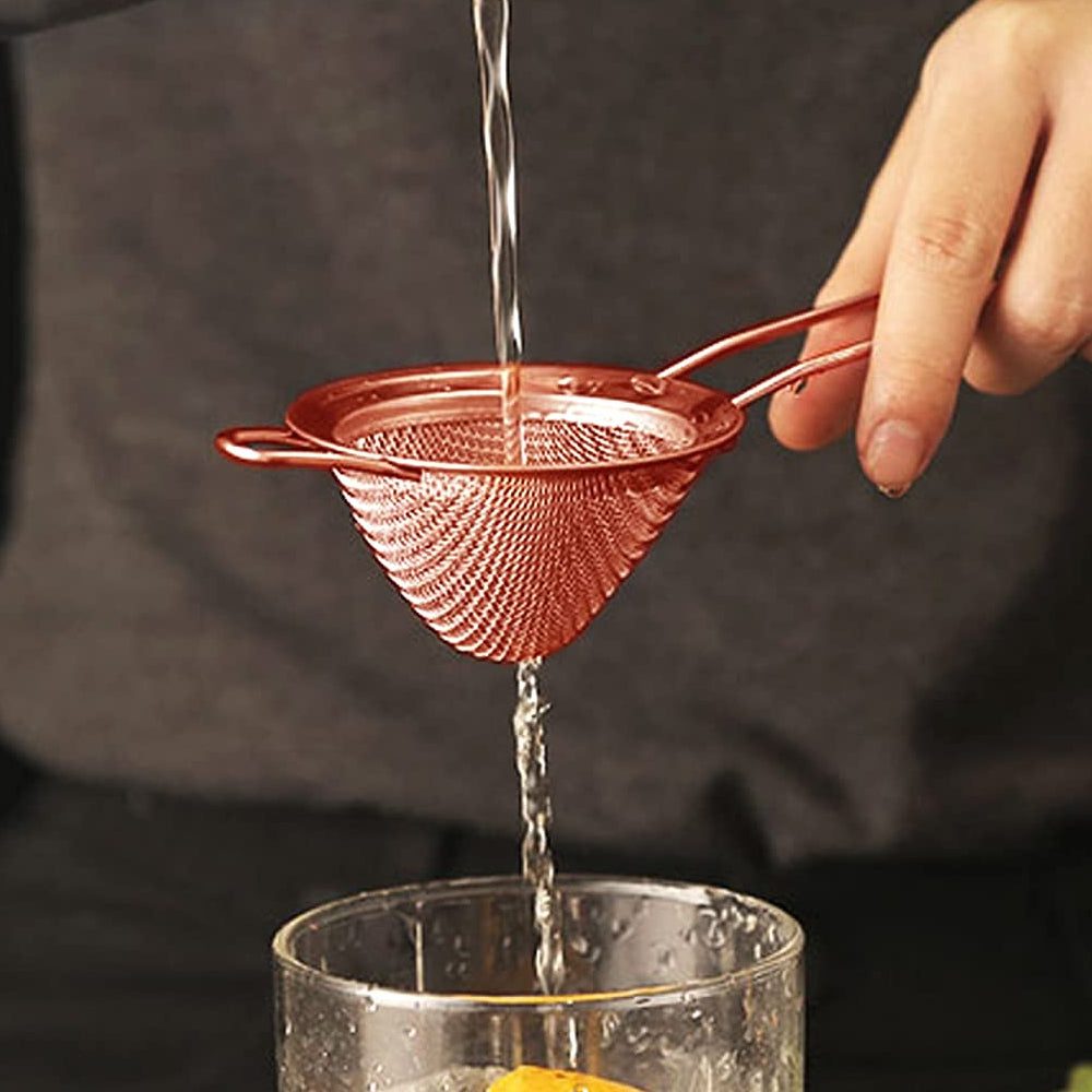 Fine Mesh Cocktail Strainer - Copper - 0